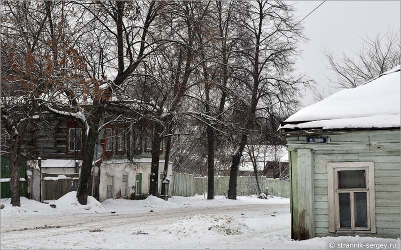 Деревянные дома старого Владимира