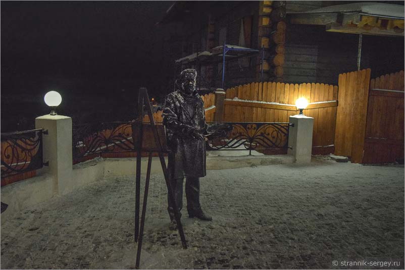 Памятник художнику на Георгиевской улице
