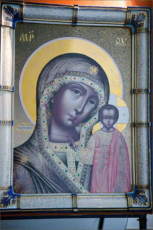 Успенский собор в Ярославле современная икона