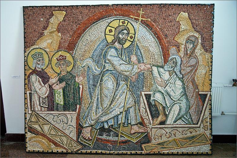 Успенский собор в Ярославле современные фрески