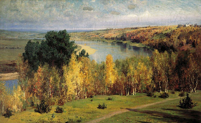 Золотая оеснь Василий Дмитриевич Поленов, 1893