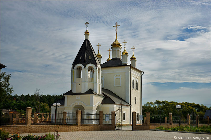 Лужки - Церковь Троицы Живоначальной - купец В.Г. Кишкин