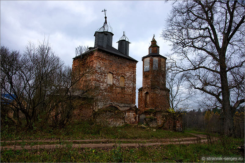 село Сушки церковь Николая Чудотворца