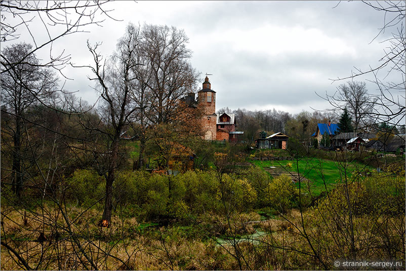 село Сушки река Сушки церковь Николая Чудотворца