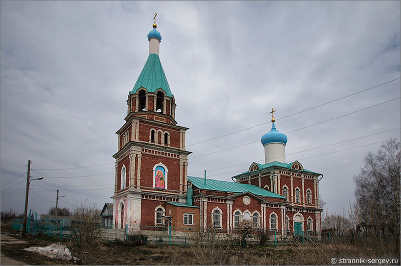 церковь Николая Чудотворца село Хутошь