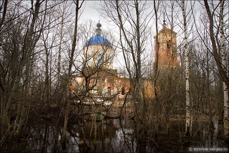 церковь Николая Чудотворца на Никольском погосте в урочище Николо-Перевоз