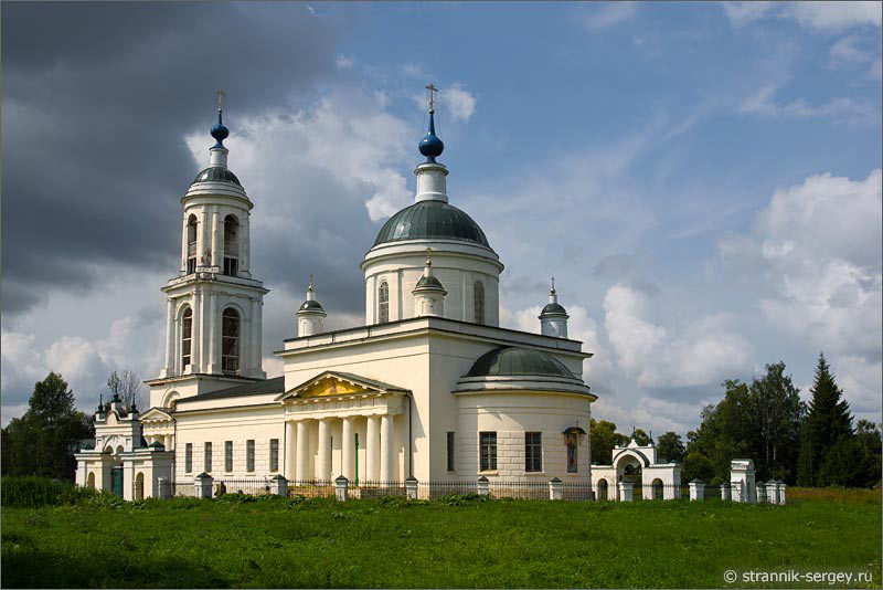 Вознесенская церковь в Борщево