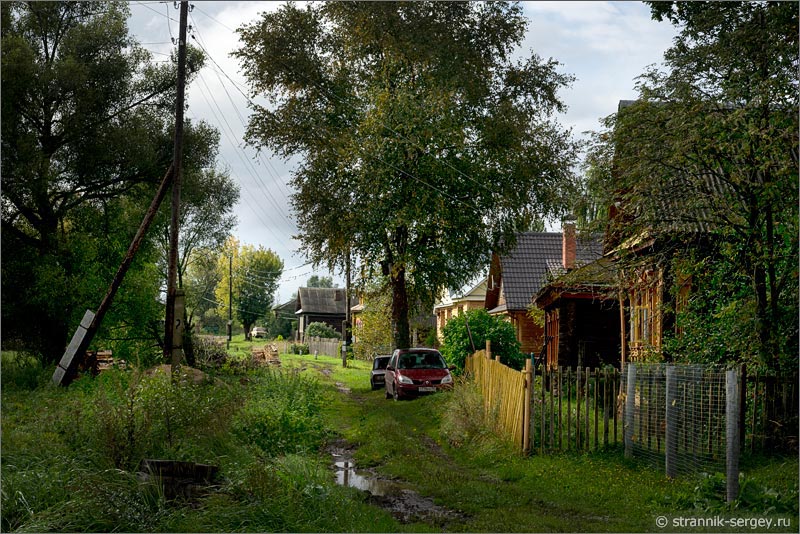 старинная деревня Горки