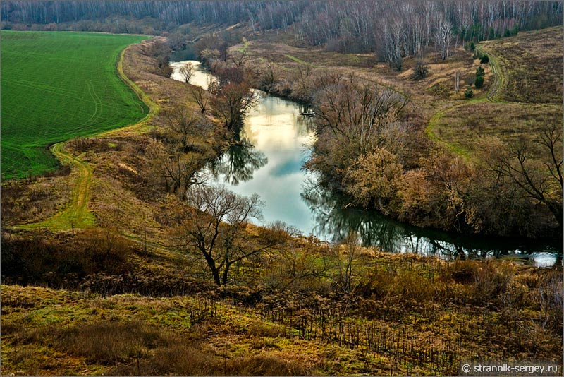 река Осетр Спас-Дощатый