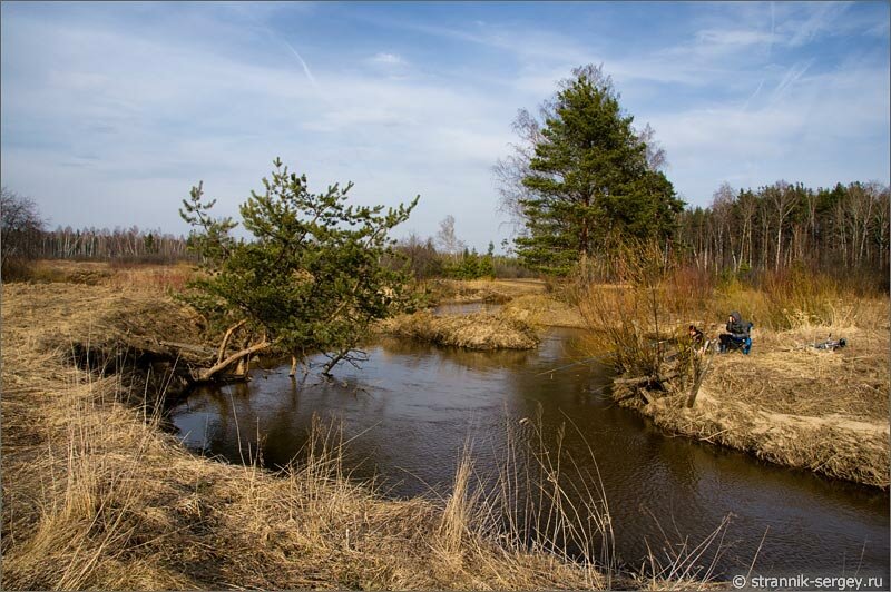 Весенняя река Шередарь Весенняя прогулка