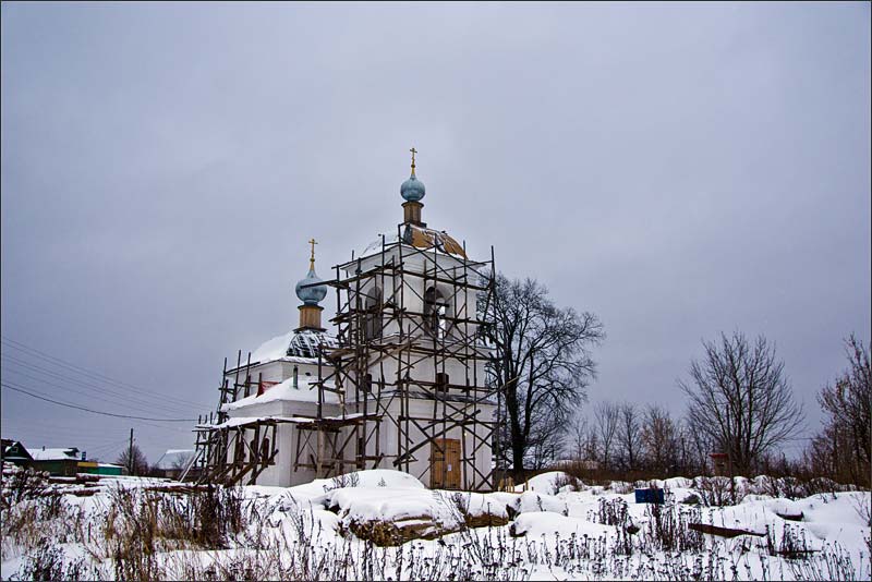 Церковь николая Чудотворца Ведомша Яново Кубринск