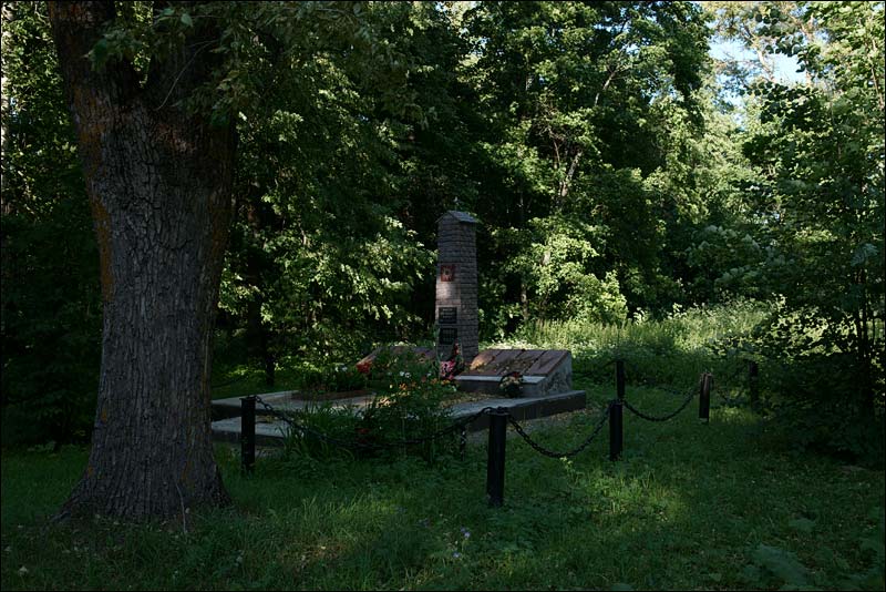 Фото памятника погибшим воинам в селе Нерль