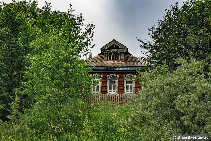 Деревня Остеево